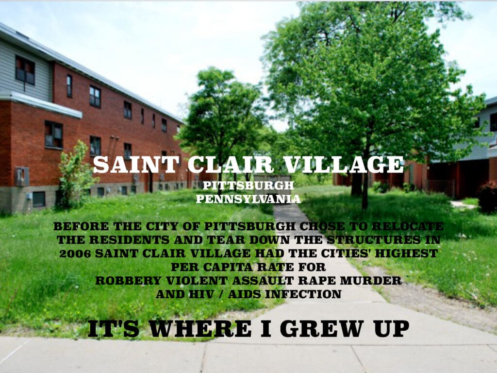 Saint Clair Village, Pittsburgh, Pennsylvania.