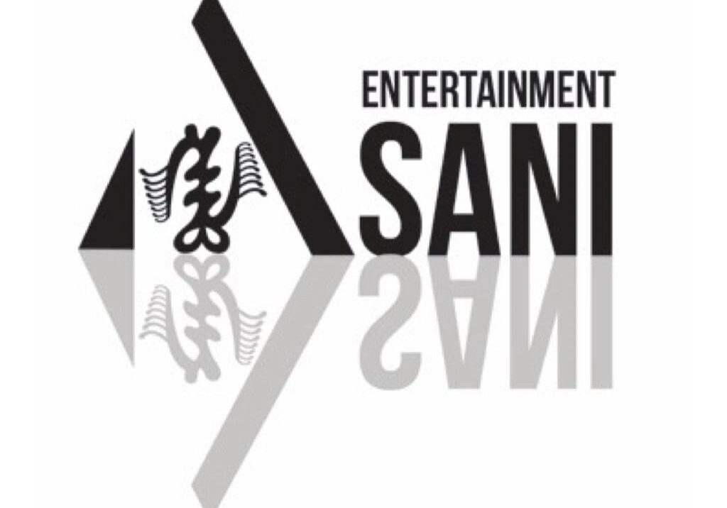 A logo of entertainment sani